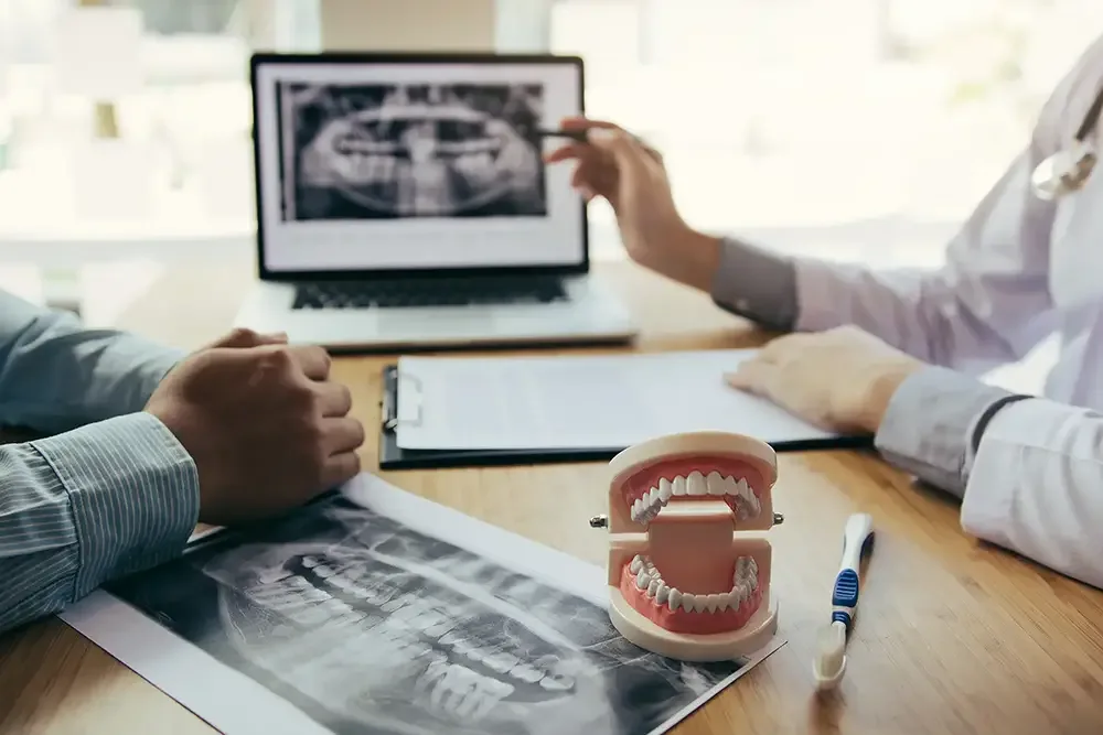 Dental consultation to discuss tooth extraction cost in Mesa AZ